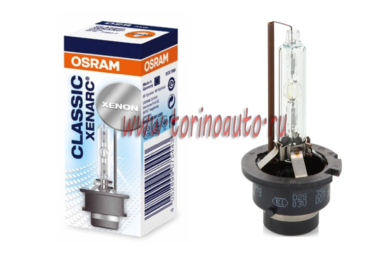 Лампа ксеноновая Osram D2S 35W P32d-2 XENARC  66240CLC (Classic)/O-66240CLC (Classic)