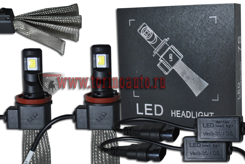 Лампа головного света  LED HEADLIGHT HB3/9005-BT-7S 6000К\3200LM\30W CREE 5G FLEX 9-30V DC