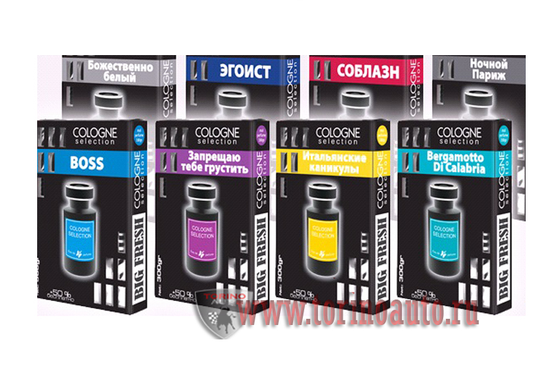 ЯЯЯАроматизатор воздуха  "BIG FRESH COLOGNE SELECTION" Запрещаю тебе грустить BXCOL-18(300гр.)/30