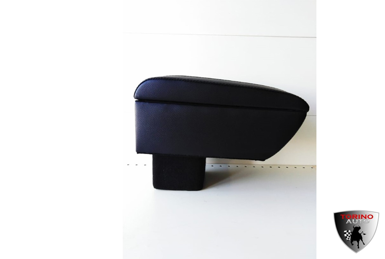 Подлокотник для автомобиля CHEVROLET NIVA (2014-2020) черный, экокожа с вставкой в подстаканник