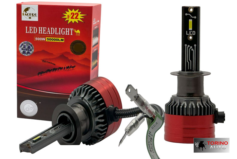 Лампа головного света со светодиодами CREE H1-F22 MINI 25W/2500LM 10-30V (со встр, вентилятором)
