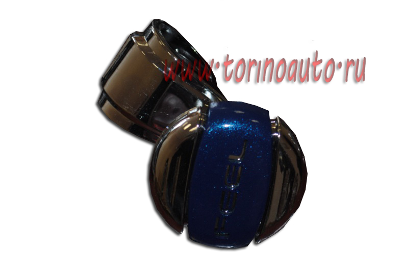 Ручка на рулевое колесо HJ-573С3 "TORINO" в блистере (синий+хром) FEEL/50