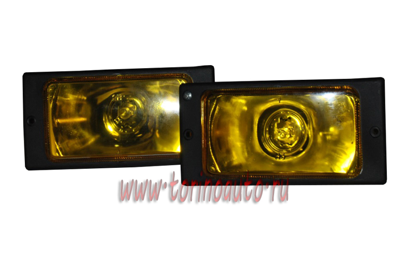 Фара противотуманная SD-670YW (желтый 12V 55A H3 рифленое стекло) на ЛАДА-2110-2112