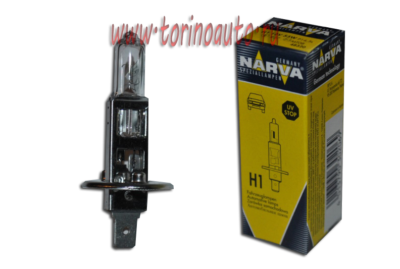 Лампа галогеновая "Narva"  H1 12V-55W (P14,5s) N-48320