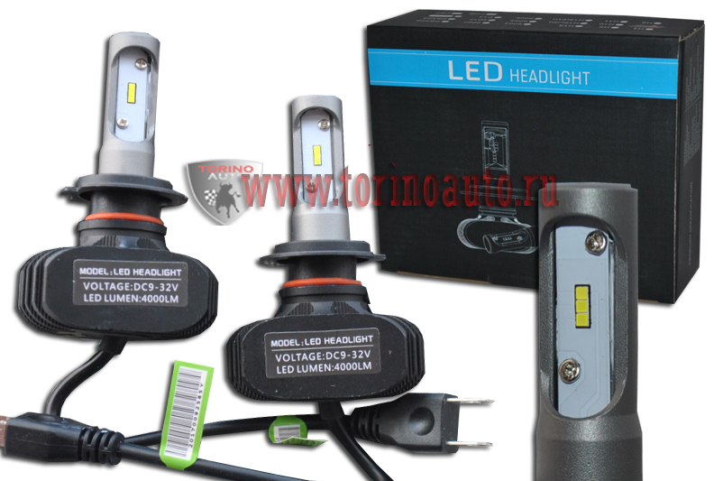Лампа головного света со светодиодами CREE HB3-9005-R-S1 4000LM  9-32 V