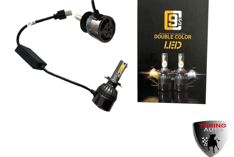 Лампа головного света со светодиодами CREE HB3-9005--C9S 40W/6000LM  3000/6000K 12V(со встр, вентиля