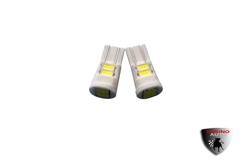 Светодиодная лампа для а/м T10-C-5630-6SMD  ceramic (6 pcs 5630 HUGO chip)