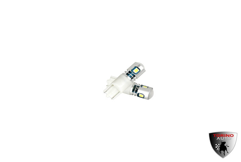 Светодиодная лампа  T10-2835-5SMD with lens 10-30V