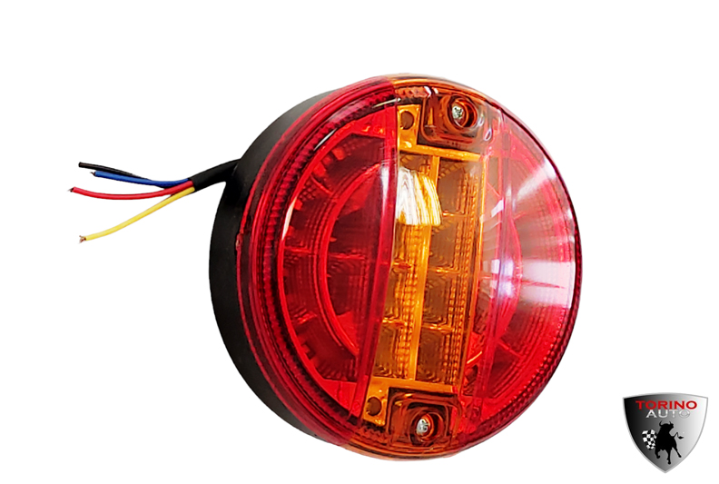 Фонарь SQ-B-039-0014 12-24V задний на груз ам D=80, h=45mm