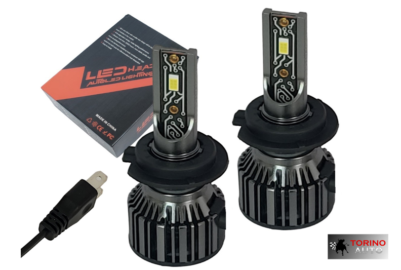 Лампа головного света со светодиодами CREE H7-КВ2  26W, 9-16V (со встр, вентилятором) МИНИ РАДИАТОР
